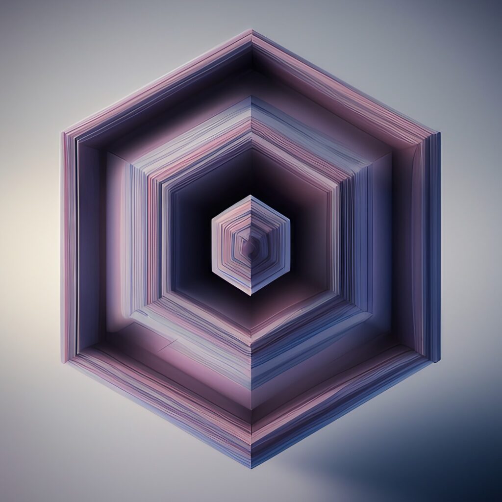 3 PIECE CUBED: AI Art Black, Light Purple 3 PIECE CUBED: AI Art Black, Light Purple