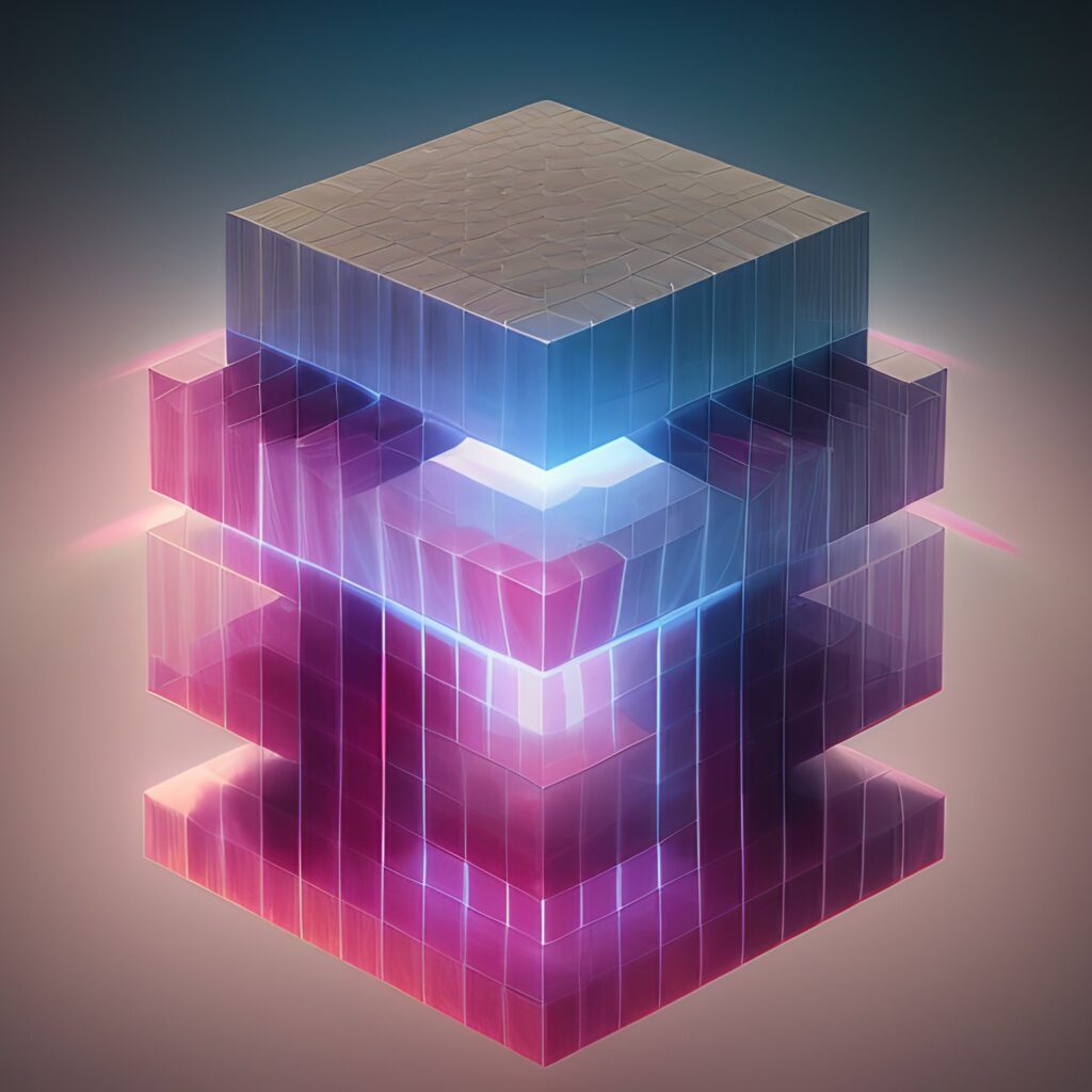 GENAI VERTICAL STACK: Pink, Purple, Black