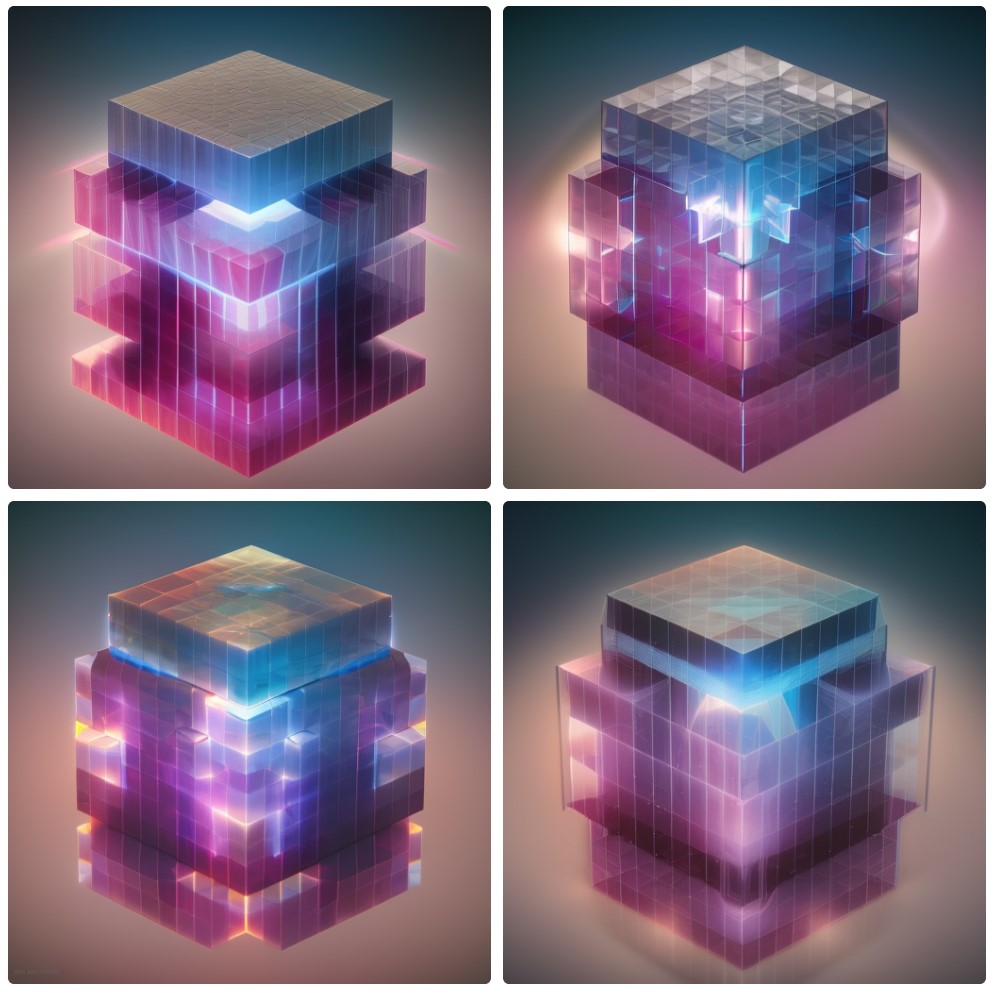 GENERATIVE AI: HIGH SPEED COMPUTE, Purple, Black
