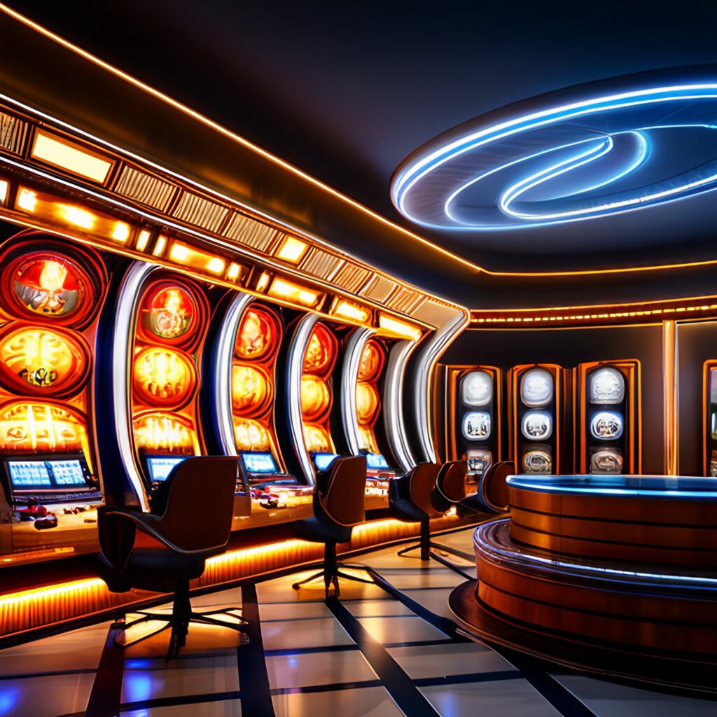 "ONLINE SLOTS" AI ARTWORK