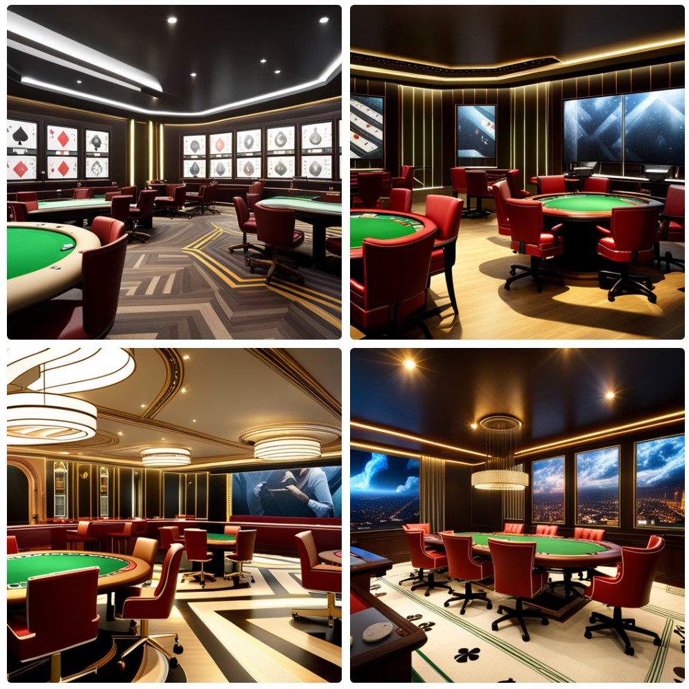 "POKER ROOMS" ARTISTIK AI artworks "POKER ROOMS" ARTISTIK AI artworks